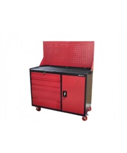 Carrello porta utensili da officina con pannello forato Essenza portata 500 kg 107,5x51,5x84 cm