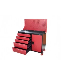 Carrello porta utensili da officina con pannello forato Essenza portata 500 kg 107,5x51,5x84 cm