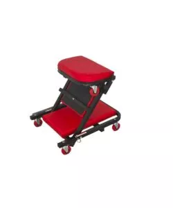 Sedia da officina convertibile con ruote Essenza 45,5x41x38 cm