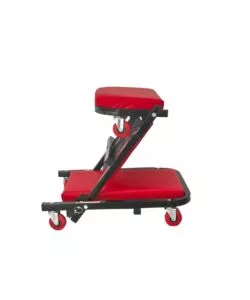 Sedia da officina convertibile con ruote Essenza 45,5x41x38 cm