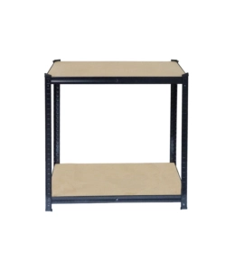 Scaffale 5 ripiani in metallo Essenza nero portata 875 kg 90x40x180 cm