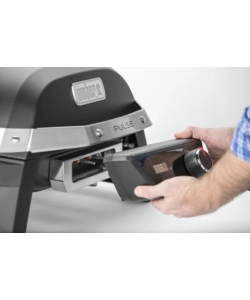 Barbecue elettrico Weber "Pulse 1000" nero con griglia 41x31 cm