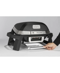 Barbecue elettrico Weber "Pulse 1000" nero con griglia 41x31 cm