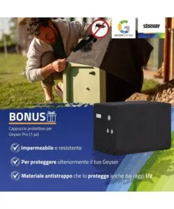 Kit nebulizzatore antizanzare Stocker geyser "Pro" 150 mt