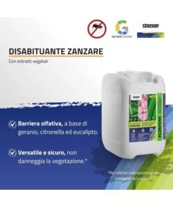 Kit nebulizzatore antizanzare Stocker geyser "Pro Dual" 240 mt