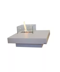 Biocamino da pavimento Tecno Air System "Ruby Sciliar" bianco 70x70x35 cm