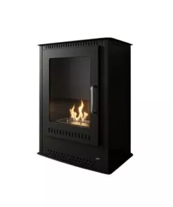 Biostufa Tecno Air System "Ruby Delta" nero 48x30x61 cm