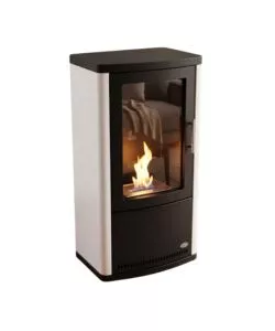 Biostufa Tecno Air System "Ruby Tofane" bianco 50x32x97 cm