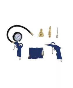 KIT 6 ACCESSORI PER COMPRESSORE ARIA COMPRESSA AD ATTACCO RAPIDO HYUNDAI