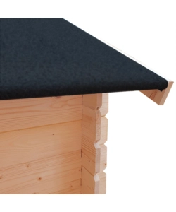 Casetta in legno da giardino Alce "Michelle" in abete 396x249x236 cm
