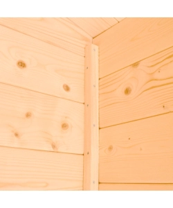 Casetta in legno da giardino Alce "Michelle" in abete 396x249x236 cm