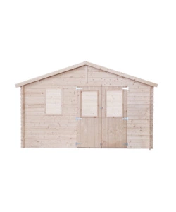 Casetta in legno da giardino Alce "Michelle" in abete 396x249x236 cm
