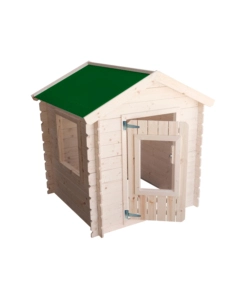 Casetta da giardino per bambini in legno Alce "Snoopy" in abete 98x98x112 cm