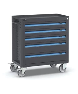 CARRELLO PORTA ATTREZZI CON 5 CASSETTI LINEA 391 FAMI PORTATA 330 KG 79X45,5X87,6 CM