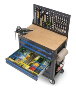 MORSA PROFESSIONALE PER CARRELLO DA OFFICINA FAMI 391 GANASCIA L 100 APERTURA 125MM