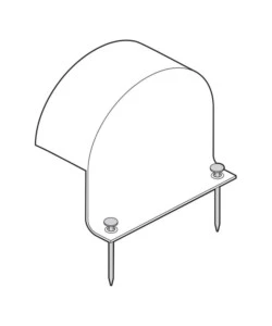 Copriruota per caravan, camper e rimorchi Lampa "XL" 80x75 cm - cod. 15966