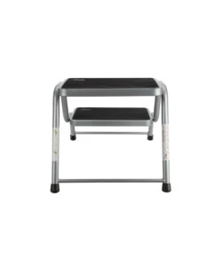Scaletta doppia per caravan in acciaio Lampa portata 150 kg - cod. 40707