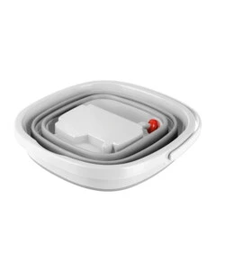 Secchio pieghevole con pompa a batteria ricaricabile Lampa "Aquarover" 15 litri - cod. 40729