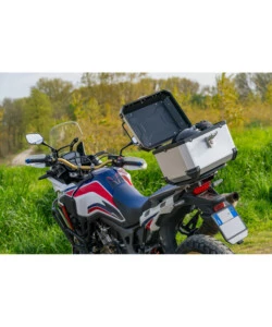Baule porta oggetti per moto Lampa "T-Box 45S" argento 45 litri - cod. 91668