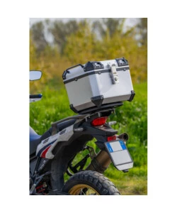 Baule porta oggetti per moto Lampa "T-Box 45S" argento 45 litri - cod. 91668