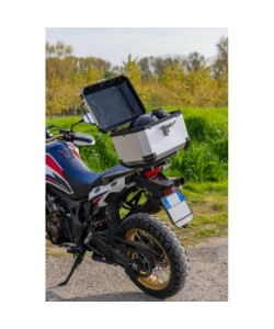 Baule porta oggetti per moto Lampa "T-Box 45S" argento 45 litri - cod. 91668
