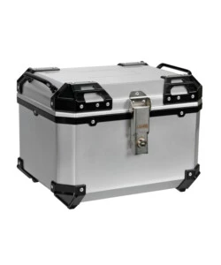 Baule porta oggetti per moto Lampa "T-Box 45S" argento 45 litri - cod. 91668