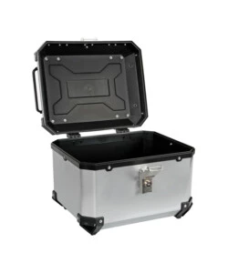 Baule porta oggetti per moto Lampa "T-Box 45S" argento 45 litri - cod. 91668