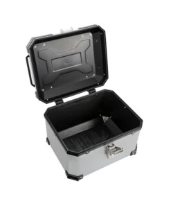 Baule porta oggetti per moto Lampa "T-Box 45S" argento 45 litri - cod. 91668