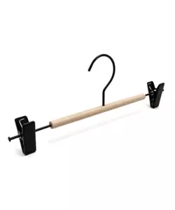 Set 6 grucce per pantalone in metallo e legno