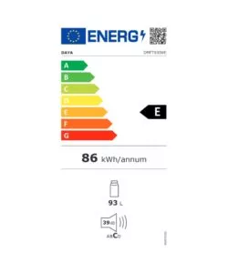 Frigorifero da tavolo Daya "DMFT93IWE" bianco 93 lt 47,2x45x86 cm classe energetica e