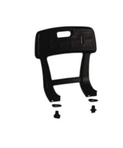 Schienale per sedia K Design da doccia nero 39x16x36 cm