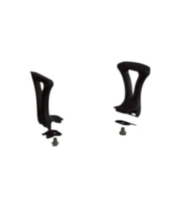 Braccioli K Design per sedia da doccia nero 26x6x23 cm