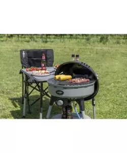 Barbecue a gas portatile Brunner "Devil BBQruiser HT reversible grid 30" con griglia reversibile 30 mbar 62x59 cm