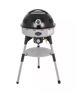 Barbecue a gas portatile Brunner "Devil BBQruiser HT Roundgrid 30" con griglia rotonda 30 mbar 62x59 cm
