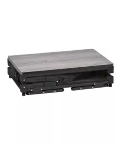Cucina da campeggio pieghevole Brunner "Elutop compack cube" nero 1 scomparto 65x45x81 cm