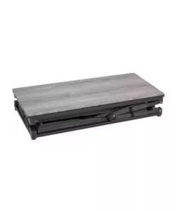 Cucina da campeggio pieghevole Brunner "Elutop Compack Dayli CT" nero 2 scomparti 100x49x82 cm
