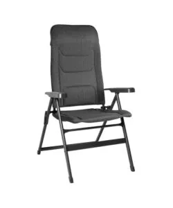 Sedia pieghevole da campeggio Brunner "Aravel Vitachic Salt&Pepper M" 50x44x122 cm