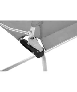 Sedia pieghevole da campeggio Brunner "Sangria Van" grigio 44,5x41x88 cm
