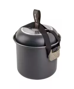 Set pentole da campeggio Brunner "Torralta" in alluminio 22 cm