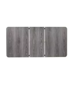 Tavolo allungabile da campeggio Brunner "Elùtop Compack Extension" effetto legno 116/155x70x80 cm