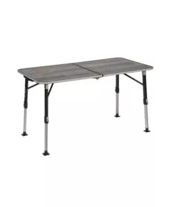 Tavolo pieghevole da campeggio Brunner "Elùtop Compack" effetto legno 120x70x70 cm