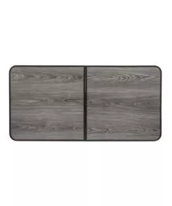 Tavolo pieghevole da campeggio Brunner "Elùtop Compack" effetto legno 120x70x70 cm