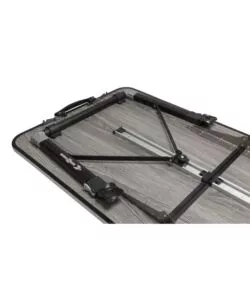 Tavolo pieghevole da campeggio Brunner "Elùtop Compack" effetto legno 120x70x70 cm