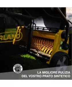 Spazzatrice elettrica per prato sintetico Garland "Roll&Comb 202e-v24" ampiezza di lavoro 30 cm 1400 W