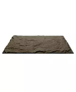 Rivestimento murale fonoisolante Divina Home effetto pietra grigio vulcano 60x3x120 cm