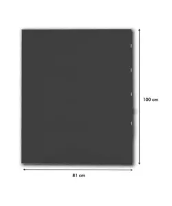 Pannello protettore parete Panadero 100x81 cm