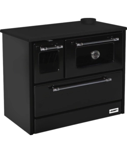 Cucina a legna Blinky "Giusy" antracite 9kW