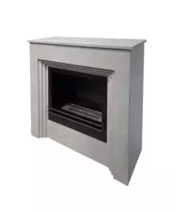 Camino bioetanolo da pavimento Divina Fire "Bellini" effetto cemento 96x35x96 cm