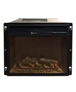 Camino elettrico Divina Fire "Bellini" effetto marmo nero 96x35x96 cm