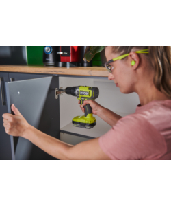 Kit valigetta trapano a percussione, sega circolare, levigatrice orbitale e smerigliatrice angolare Ryobi "RPD18 + R18CSP + RPS18 + RAG18125" 2 batterie 18V 2Ah/5Ah